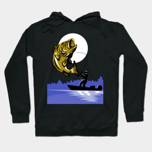 Bass Fishing Hoodie